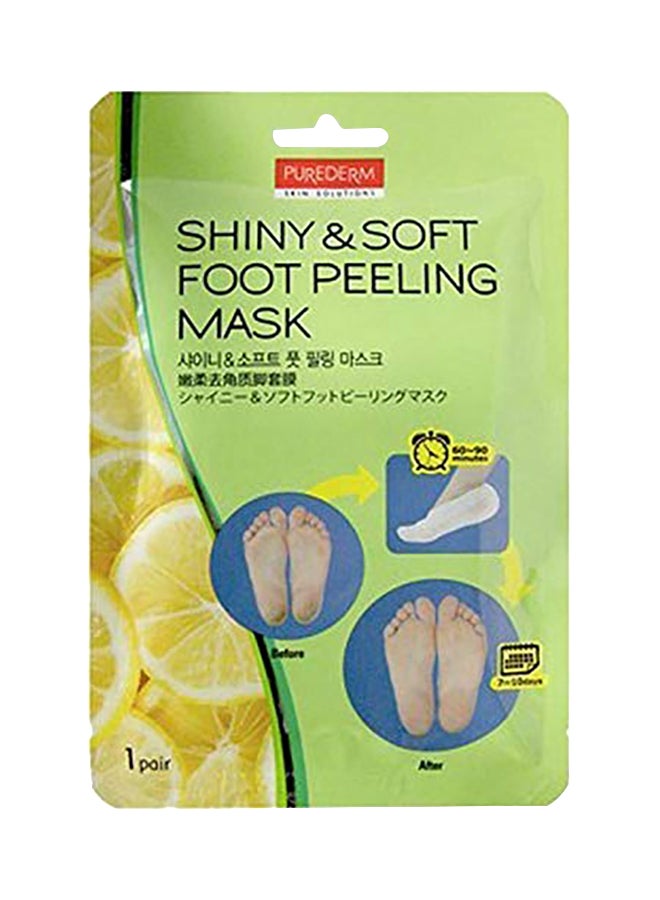 Purederm Shiny & Soft Foot Peeling Mask 25centimeter - Image 1