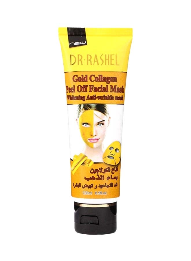 DR. RASHEL - Gold Collagen Peel Off Anti Aging Facial Mask Gold 120ml - Image 1