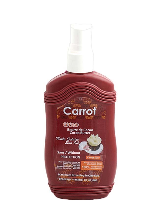 Carrot Sun Cocoa Butter Sun Oil Spray 200ml - Image 1