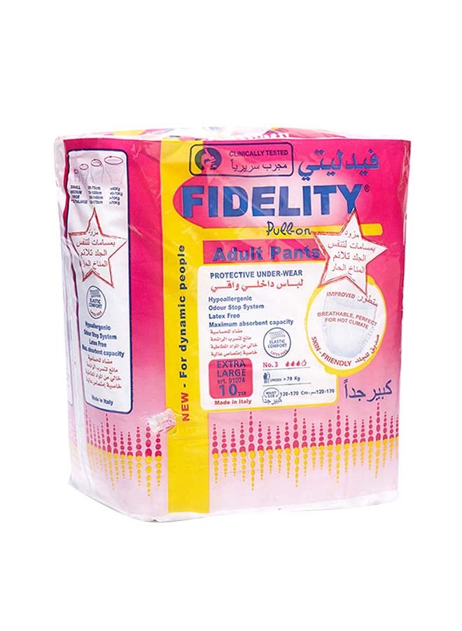 Pull On Extra Large Adult Pants