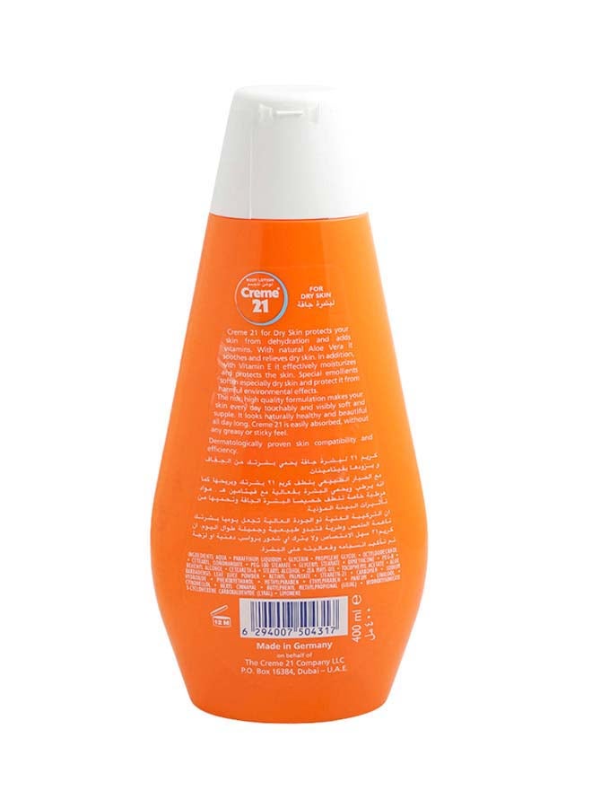 Creme 21 Dry Skin Body Lotion, 400ml  - Image 2