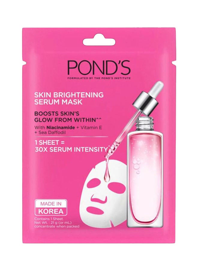 Pond's - Skin Brightening Serum Face Mask 21grams - Image 1