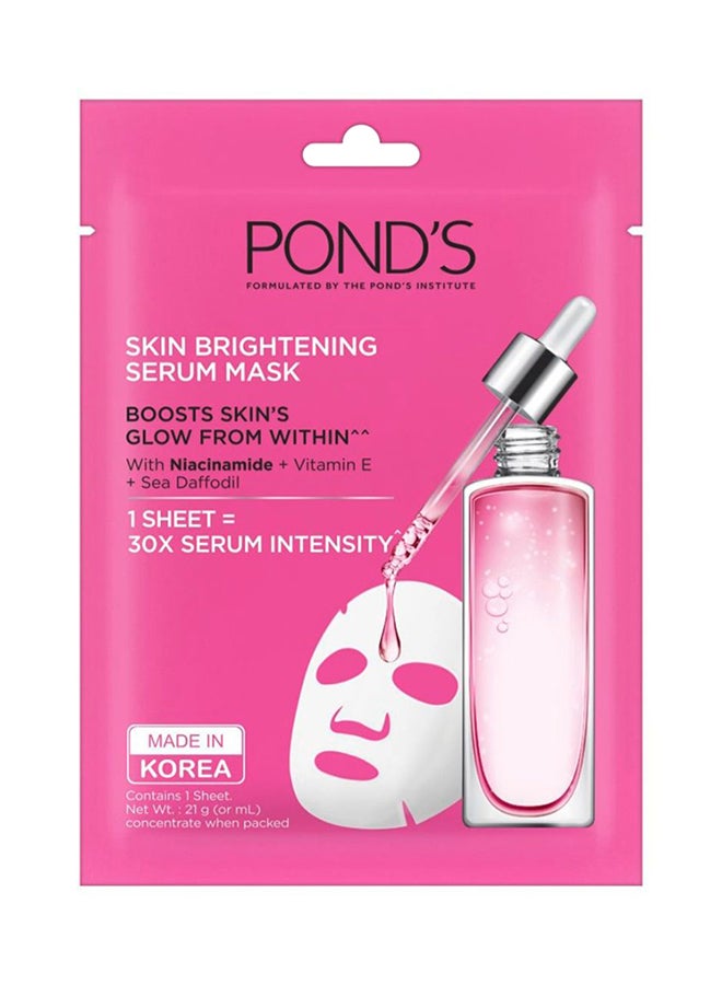 Pond's - Skin Brightening Serum Face Mask 21grams - Image 1