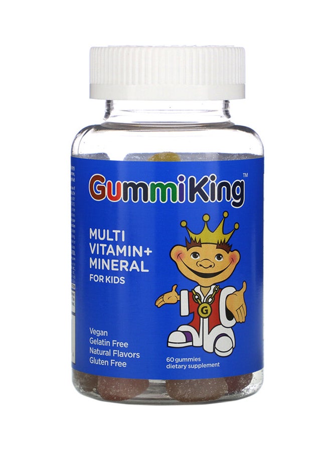 GummiKing Multi-Vitamins And Minerals Diatery Supplement - 60 Gummies  - Image 1