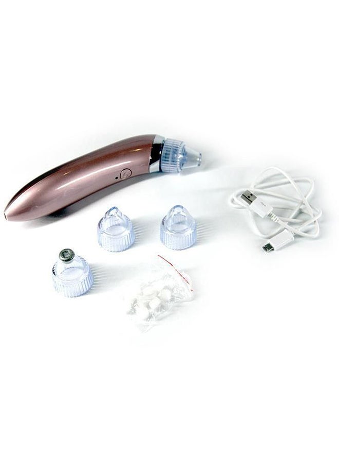 Generic Facial Pore Cleanser Electric Blackhead Remover Rose Gold/Clear  - Image 2