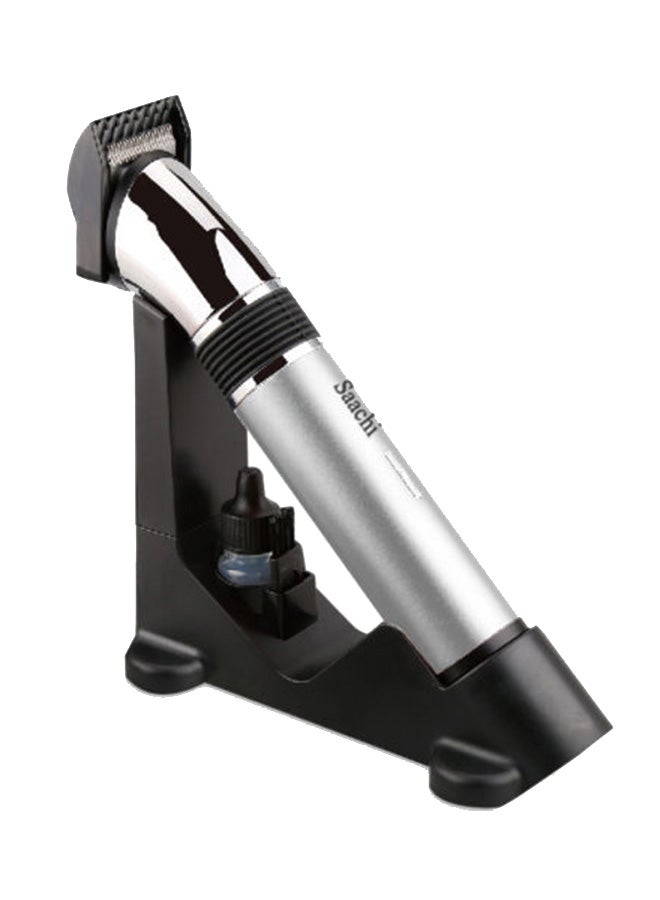 Saachi - Waterproof Hair Trimmer With Charging Stand Grey - Image 1
