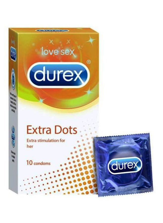 Durex - 100-Piece Extra Dots Condom Set - Image 1