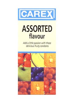 careX 12-Piece Assorted Flavor Condom 