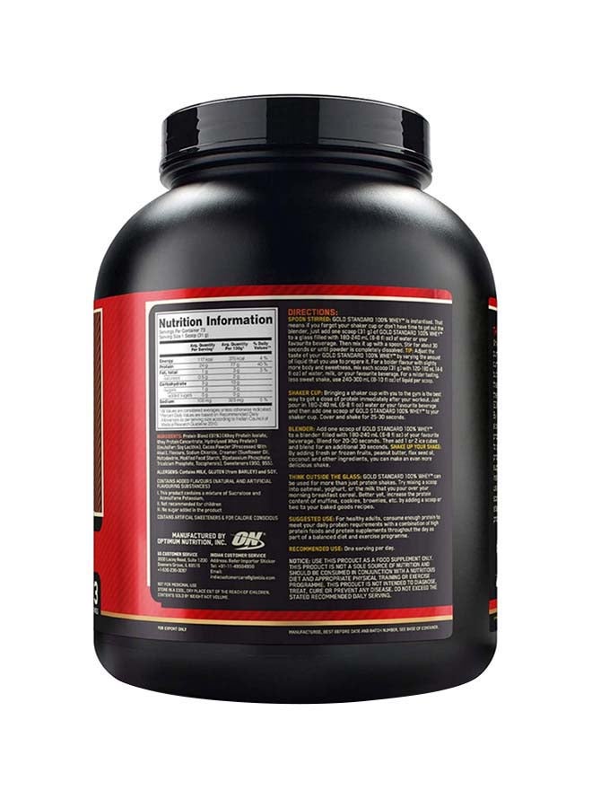 Optimum Nutrition - Gold Standard 100 Percent Whey Protein - Chocolate Malt - 2.27 Kilogram - Image 1