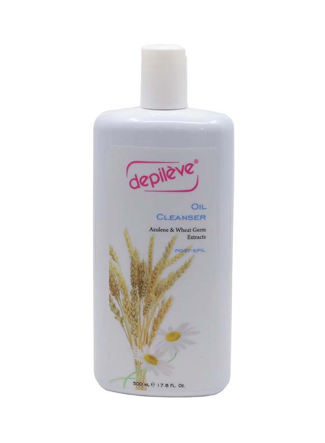 Depileve Oil Cleanser With Azulene And Wheat Germ Extracts 500ml - Image 1