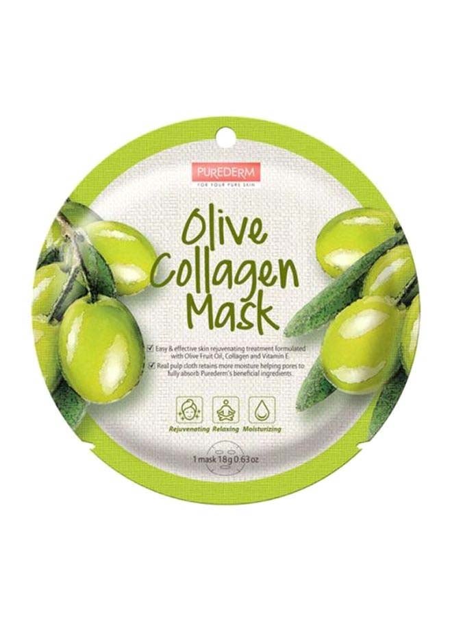 بيور ديرم ماسك بخلاصة الزيتون والكولاجين أبيض - Image 1