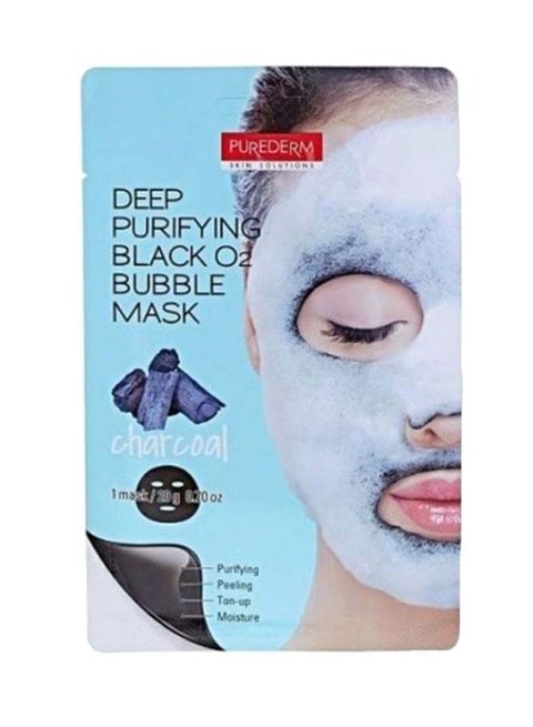 Deep Purifying O2 Detoxifying Bubble Mask Black 20grams