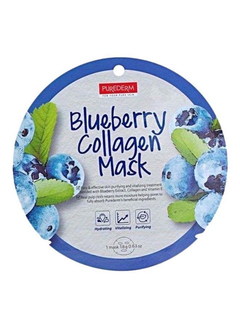 Blueberry Collagen Mask 18grams