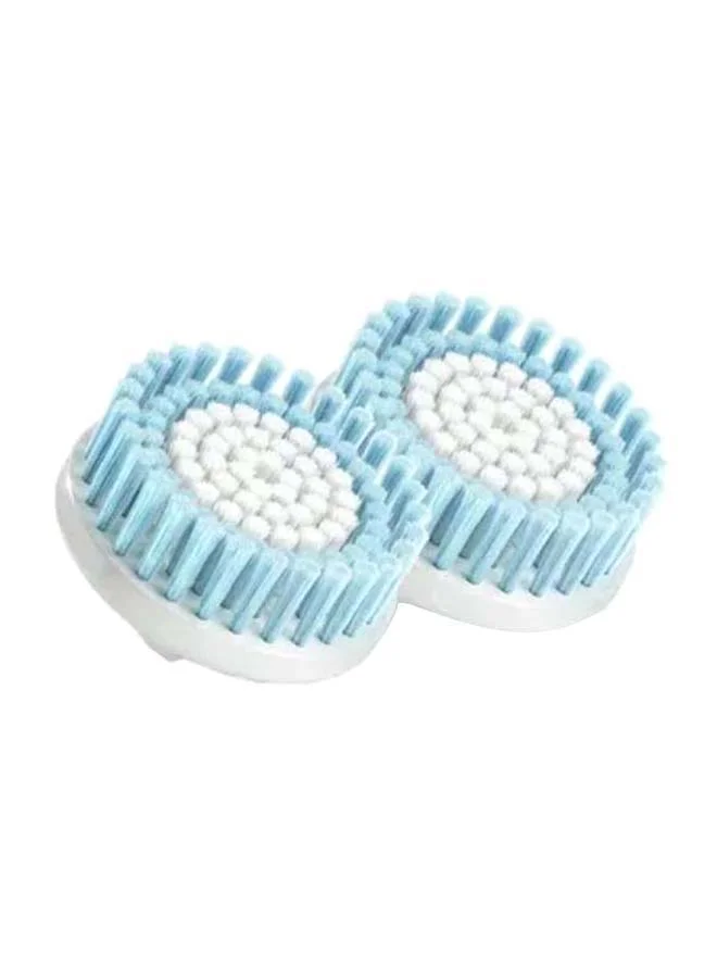 BRAUN 80E Replacement Face Exfoliation Brush Head Set - 2-Piece