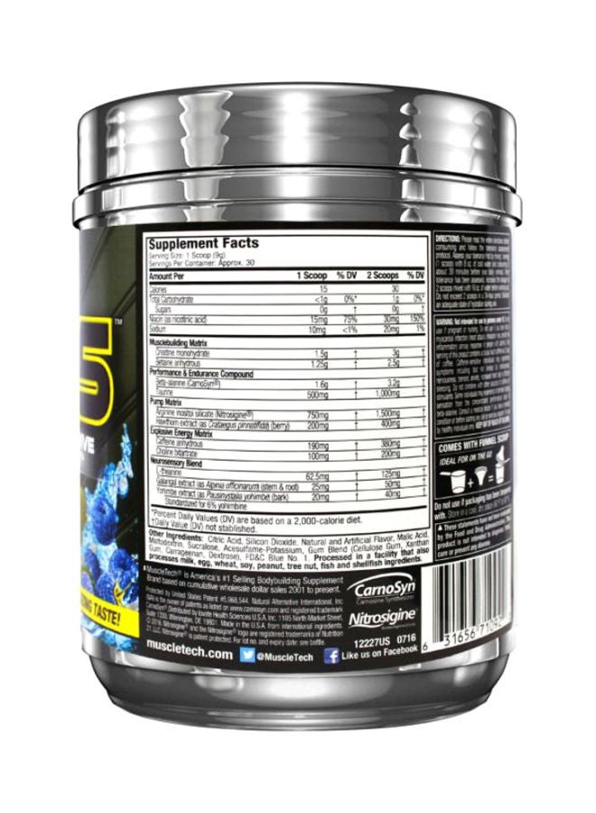 MuscleTech VaporX5 Next Gen PreWorkout Dietary Supplement 228g - Image 2