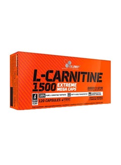 Olimp L-Carnitine 1500 Extreme Mega Caps 120 Capsules  - Image 2
