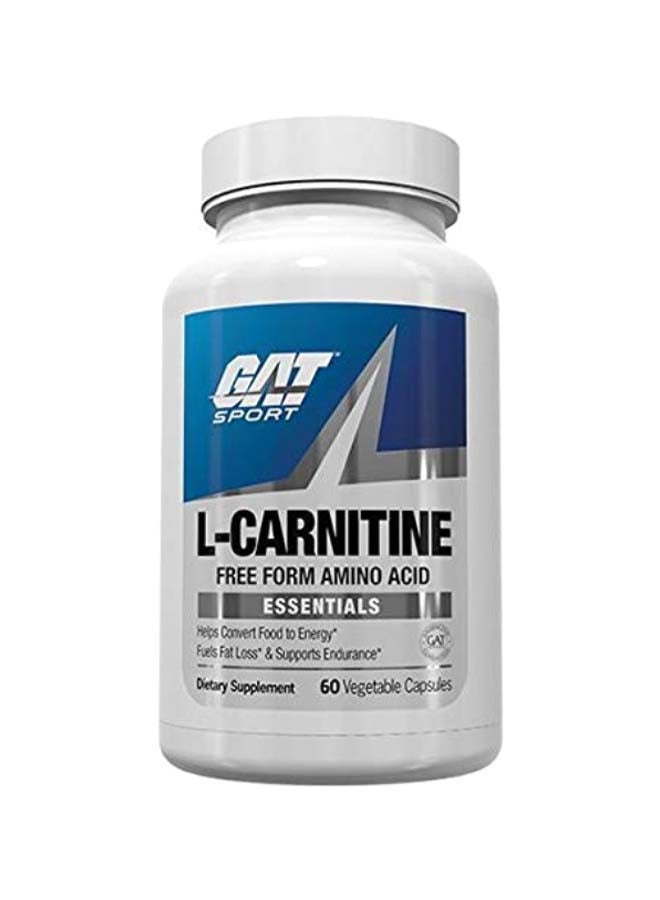 GAT L-Carnitine Dietary Supplement - 60 Capsules  - Image 1