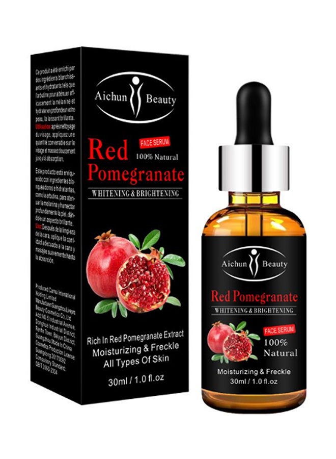 Aichun beauty Red Pomegranate Whitening And Brightening Face Serum Red Pomegranate 30ml - Image 1