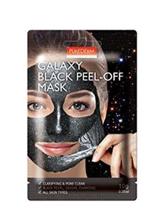 Purederm Galaxy Diamond Glitter Peel-Off Black Mask/Korean Beauty  - Image 2