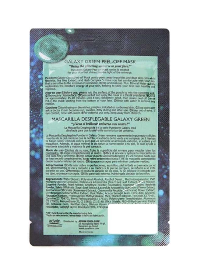 Purederm Galaxy Peel-off Mask Green - Image 2