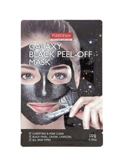 Purederm Galaxy Diamond Glitter Peel-Off Black Mask/Korean Beauty  - Image 1