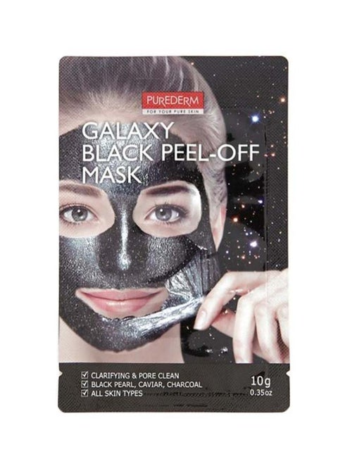 Galaxy Diamond Glitter Peel-Off Black Mask/Korean Beauty