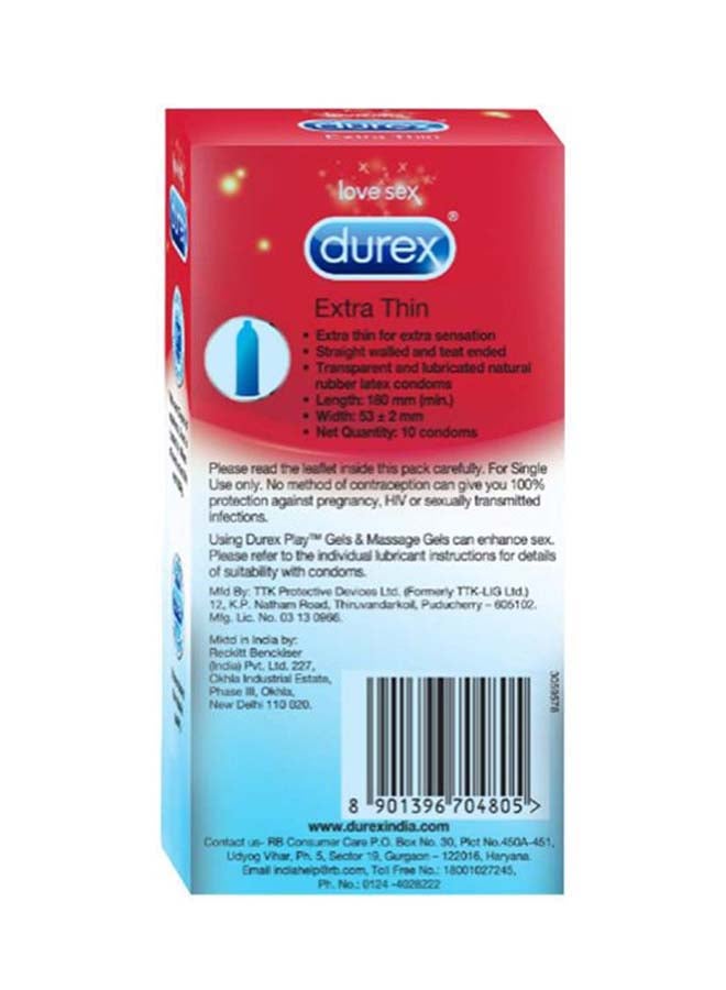 Pack Of 2 Extra Thin Condom
