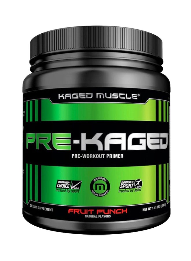 KAGED MUSCLE Fruit Punch Pre-Kaged Pre-Workout Primer - Image 1