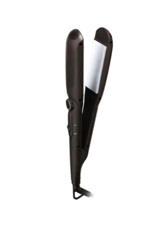 BRAUN Satin Hair Straightener With Wide Plates Black/White - Image 1