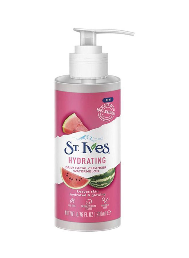 ST. Ives - Hydrating Daily Facial Cleanser With Watermelon Extracts 200ml - Image 1