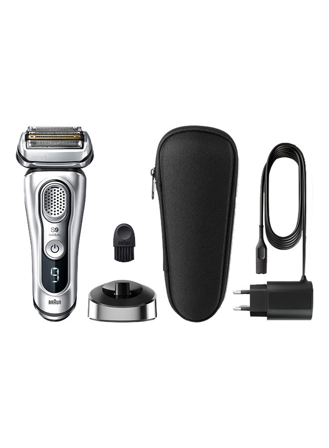 Series 9 Syncro Sonic Technology Shaver With 10D Flex Head Set Silver/Black