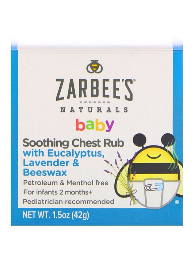 Zarbee's Naturals - Zarbees Naturals Soothing Chest Rub With Eucalyptus Lavender And Beeswax 1.5 oz (42 g) - Image 1