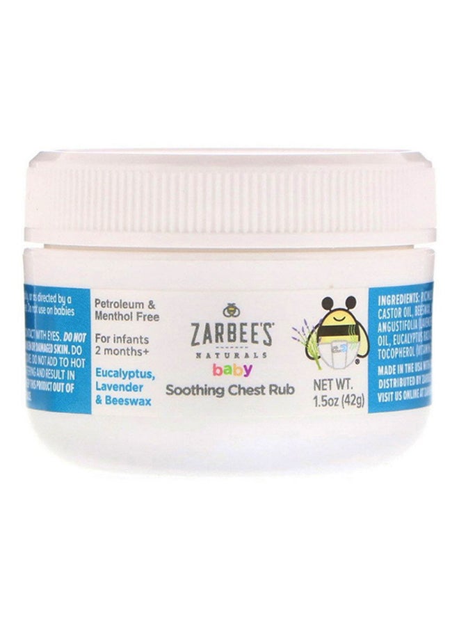 Zarbee's Naturals - Zarbees Naturals Soothing Chest Rub With Eucalyptus Lavender And Beeswax 1.5 oz (42 g) - Image 1