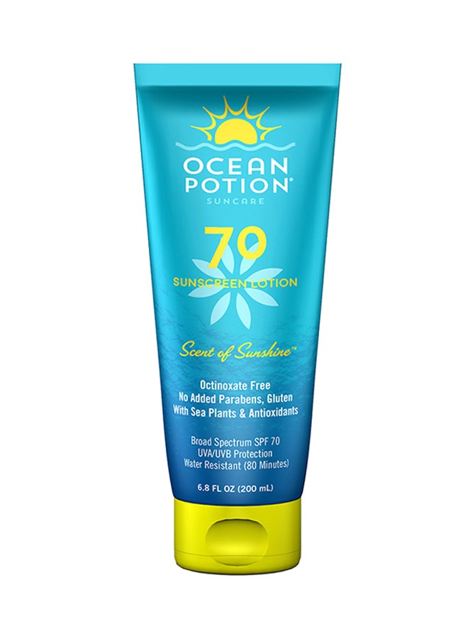Ocean Potion - Sunscreen Lotion With Broad Spectrum SPF70 200ml - Image 1