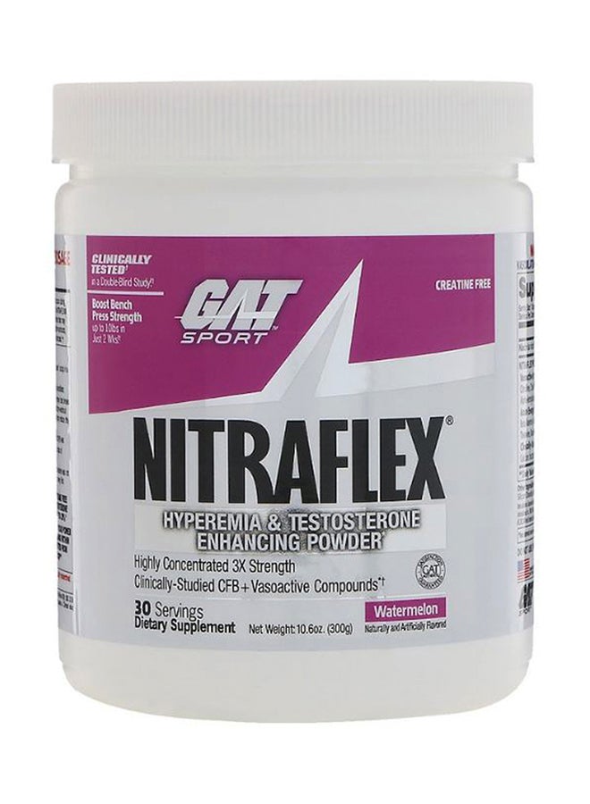 GAT Nitraflex Watermelon Flavored Testosterone Enhancing Powder 