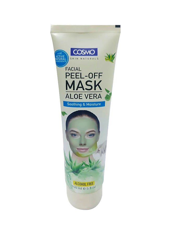 COSMO Facial Peel-Off Mask Aloe Vera 150ml  - Image 1