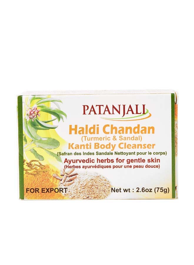 PATANJALI Kanti Haldichandan Body Cleanser Soap - Image 2