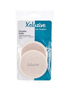Xcluzive 2-Piece Powder Puff Set Multicolour  - Image 2