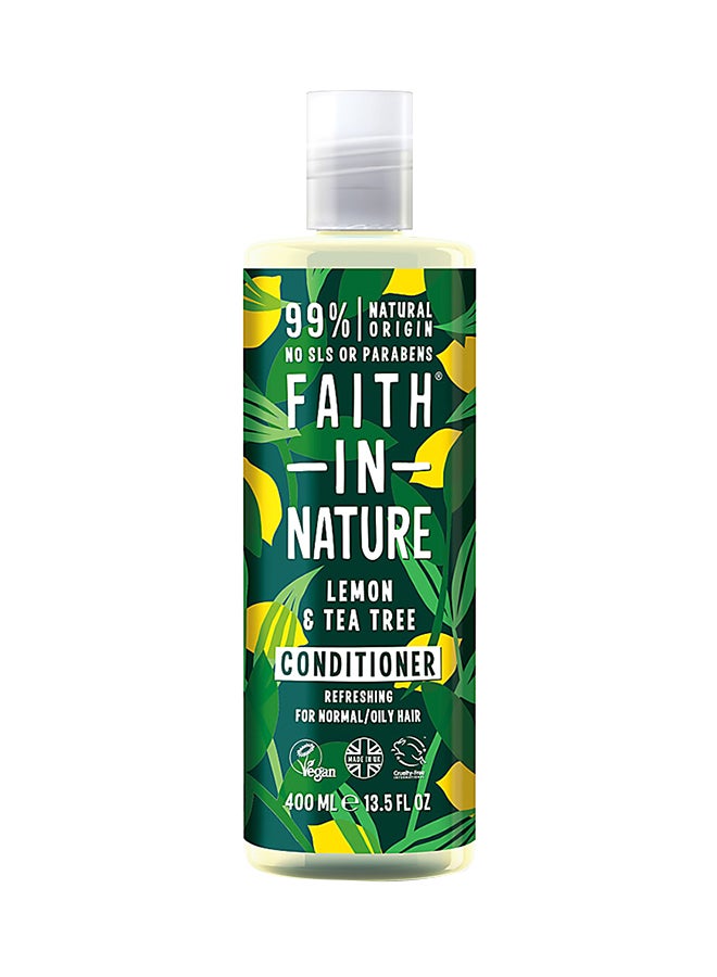 Faith in Nature Conditioner Lemon And Tea Tree 400ml 