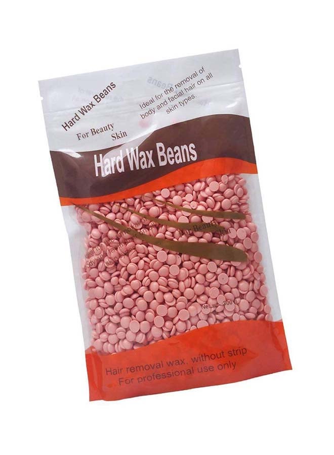 حبيبات شمع صلبة وردي 300جرام