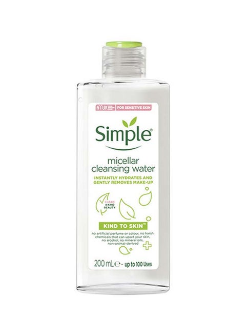 Cleansing Water For Sensitive Skin Micellar Instantly Hydrating Makeup Remover 200ml