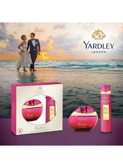 Yardley Feather Eternal Eau De Perfume And Body Spray For Women 100ml+150ml Pack of 2  - Image 2