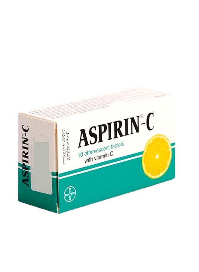 Aspirin-C Effervescent Vitamin C - 10 Tablet - Image 1