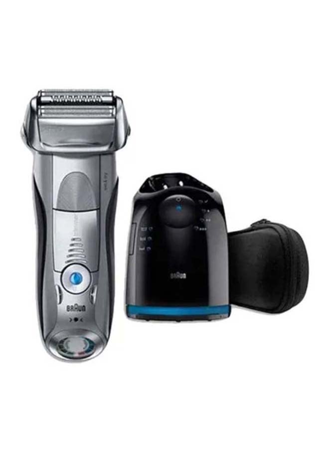 BRAUN Series 7 - 7899C Smart Sonic Technology Shaver Set Silver/Black  - Image 1