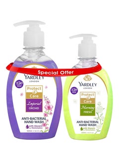 Pack Of 2 Antibacterial Handwash Imperial Orchid With Morning Fresh 500+250ml - v1638784882/N39788012A_1