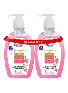 Pack Of 2 Antibacterial Handwash London Rose 500ml - v1638784886/N39788022A_1