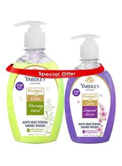 Pack Of 2 Antibacterial Handwash Morning Fresh With Imperial Orchid 500+250ml - v1638784887/N39788011A_1