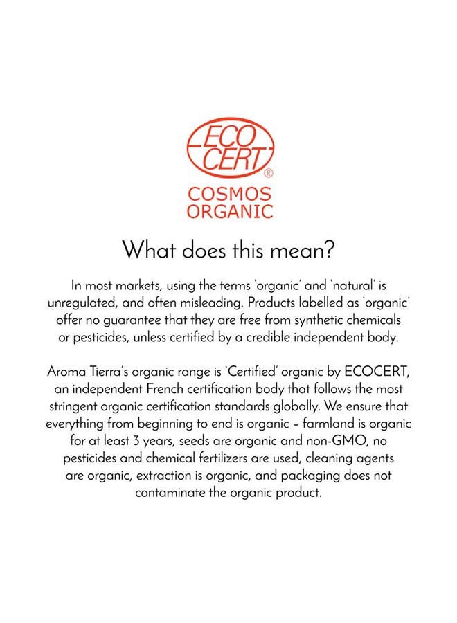 Aroma Tierra Organic Castor Seed Oil 30ml - Image 2