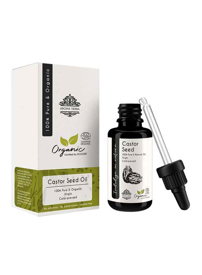 Aroma Tierra Organic Castor Seed Oil 30ml - Image 1