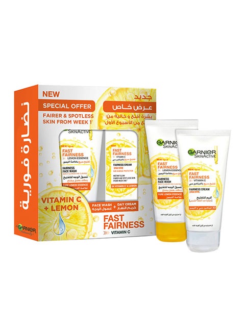 Fast Bright Vitamin C- Face Wash+ Day Cream 150ml